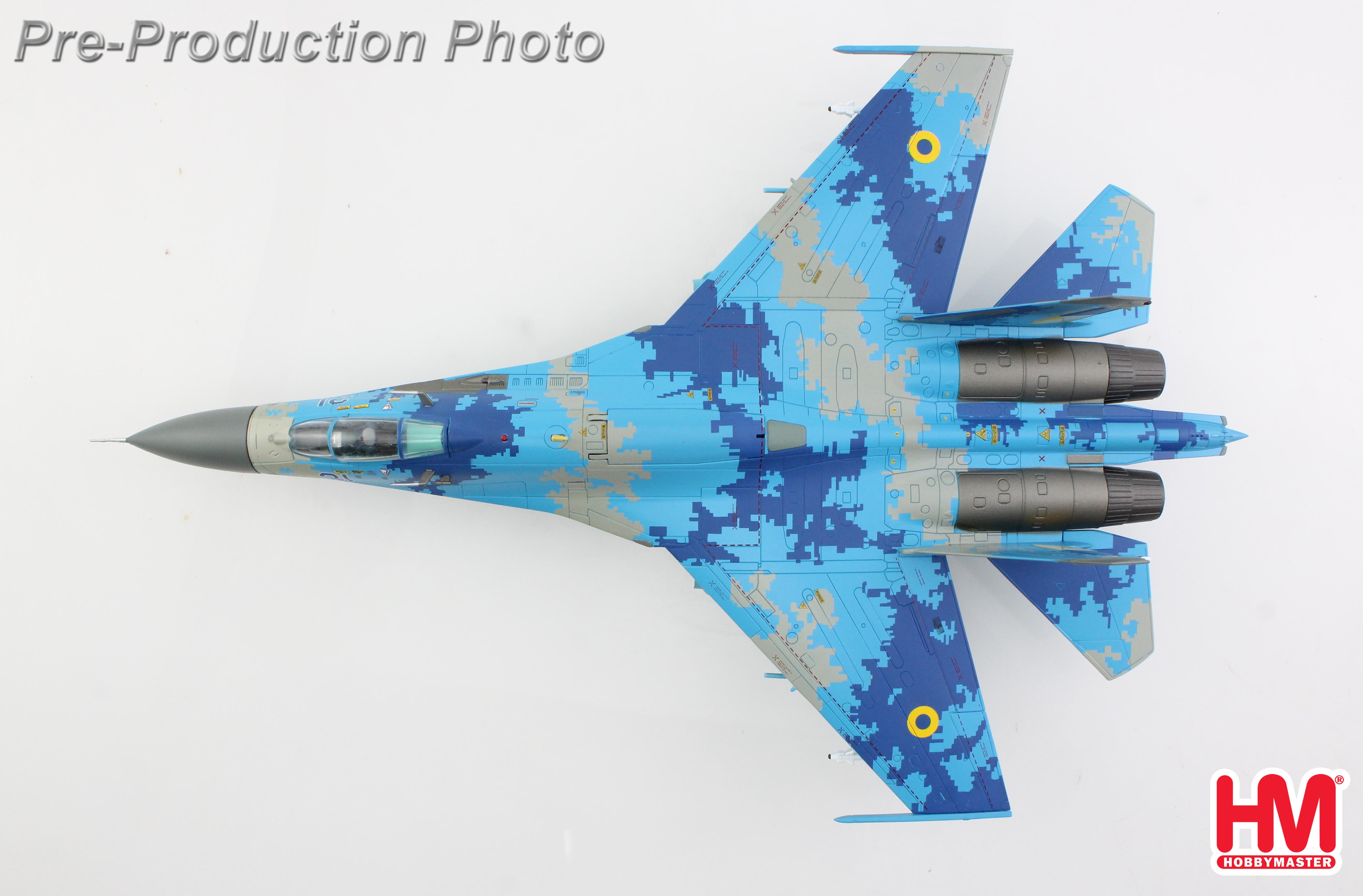 Su-27 Flanker B Blue 21, Ukrainian Air Force (with 2 x JDAM-Er
